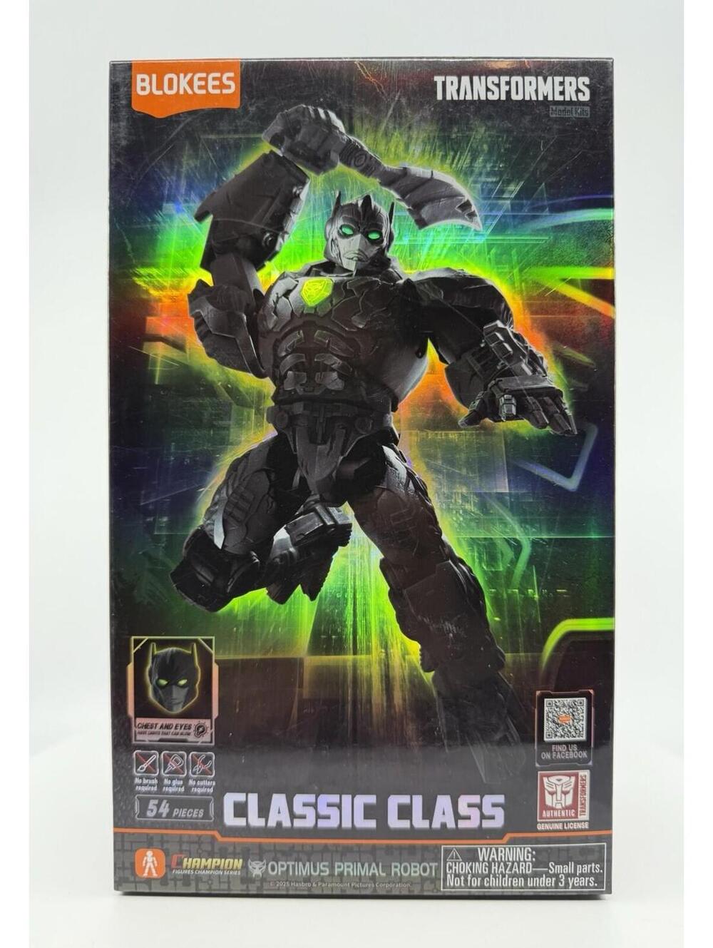 Blokees Transformers Classic Class Figure Kit #05 Optimus Primal Robot NEW